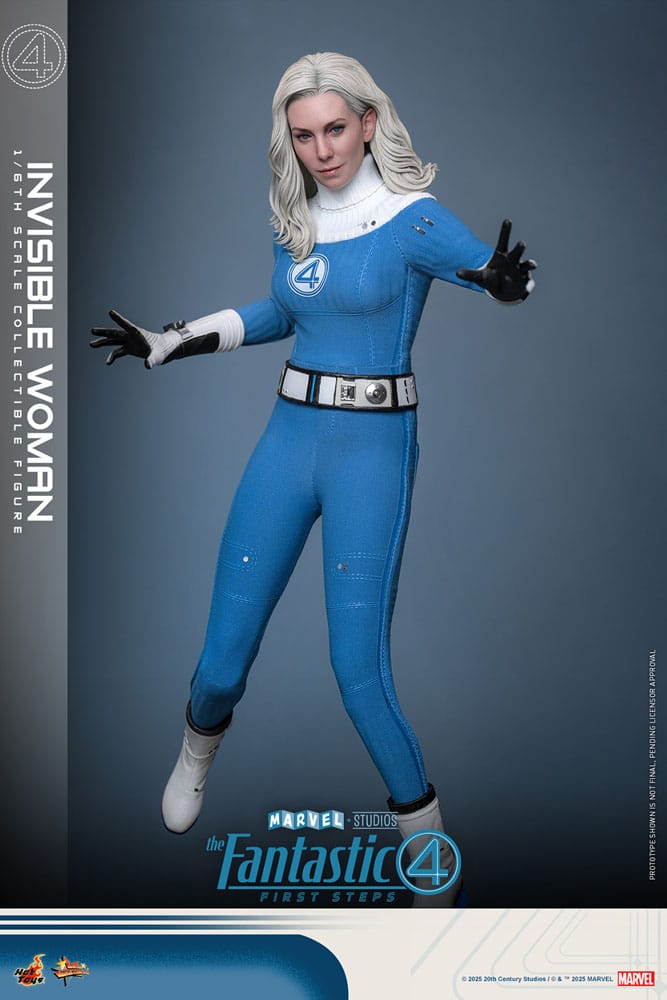 The Fantastic Four: First Steps Movie Masterpiece Action Figure 1/6 Invisible Woman 28 cm